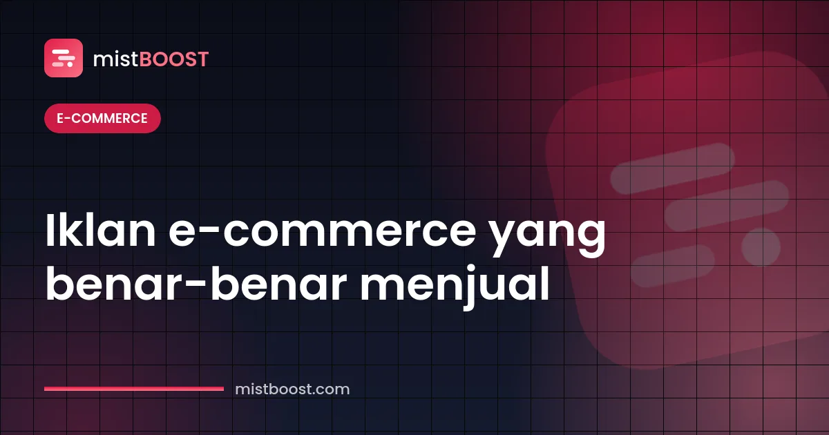 Diagram funnel dan strategi penjualan agensi iklan e-commerce untuk toko online