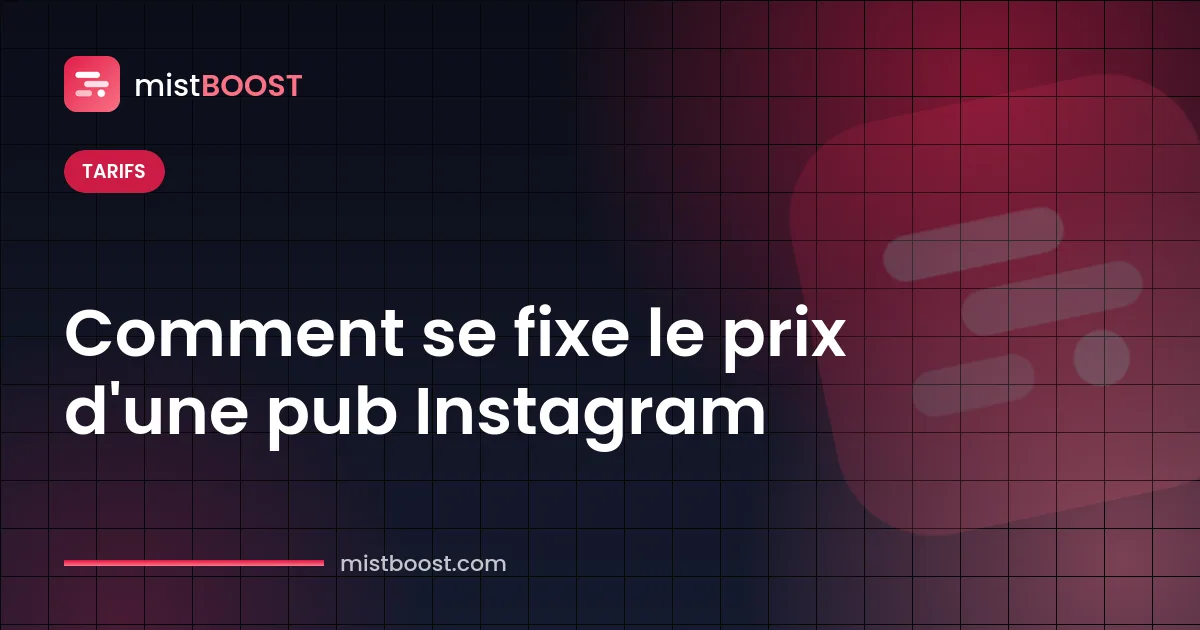 Prix d'une publicité Instagram et facteurs qui influencent le CPM et le CPC