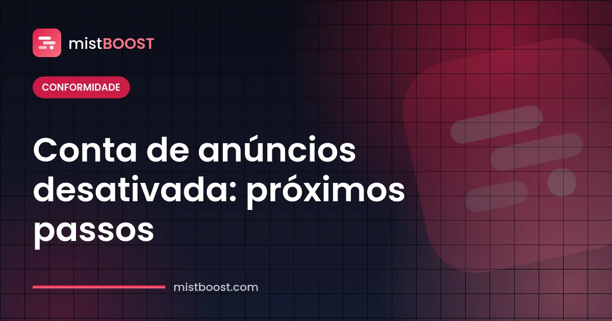 Conta de anúncios do Facebook desativada: passos de recurso e conformidade com as políticas