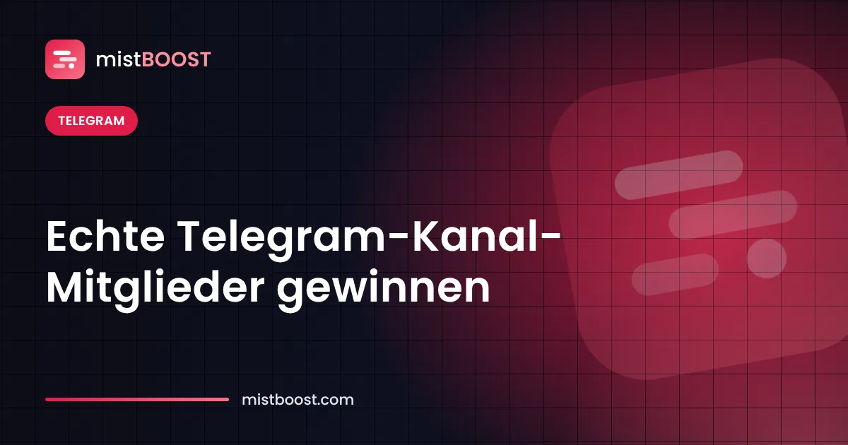 Telegram-Kanal gewinnt echte Mitglieder über Werbeanzeigen
