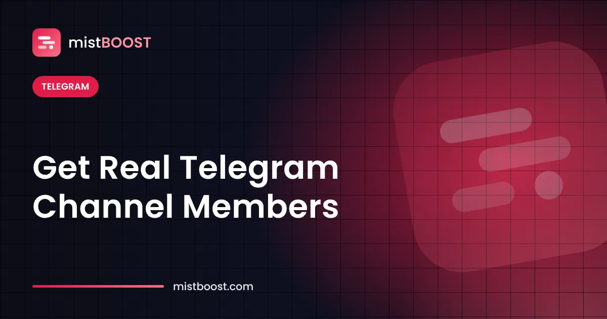 Telegram channel gaining real members through ads